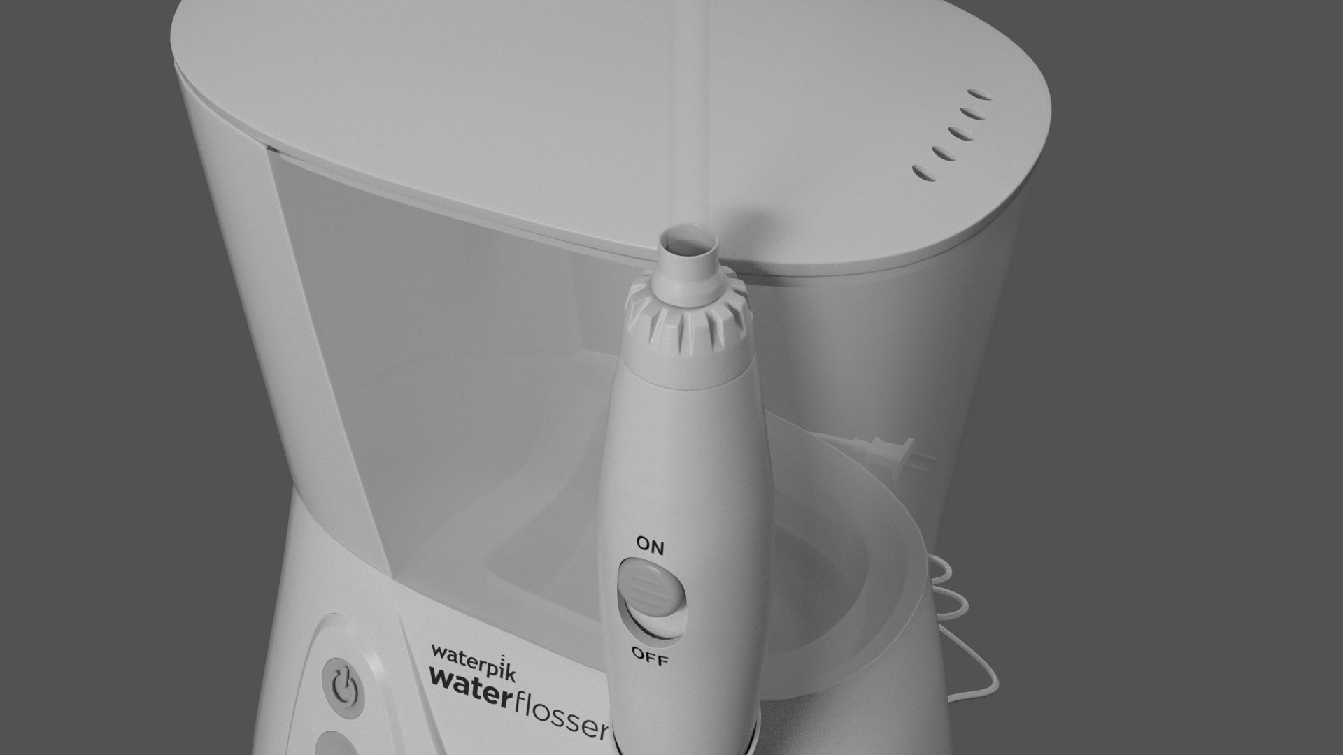 Waterpik WP-660 Water Flosser 3D model_11