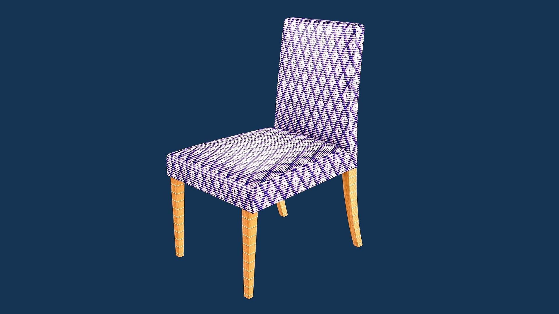 DINING ROOM SET 3D model_2