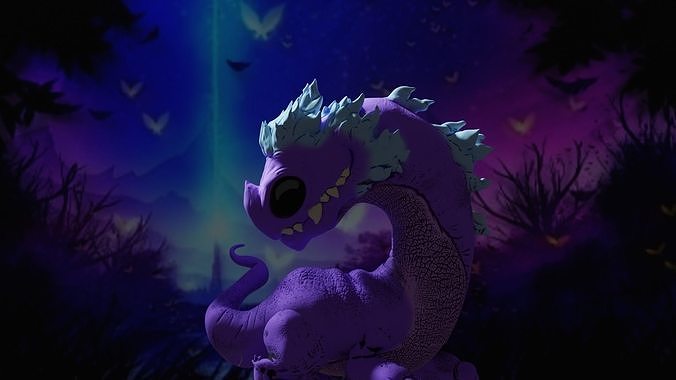 Old Dragon 3D print model