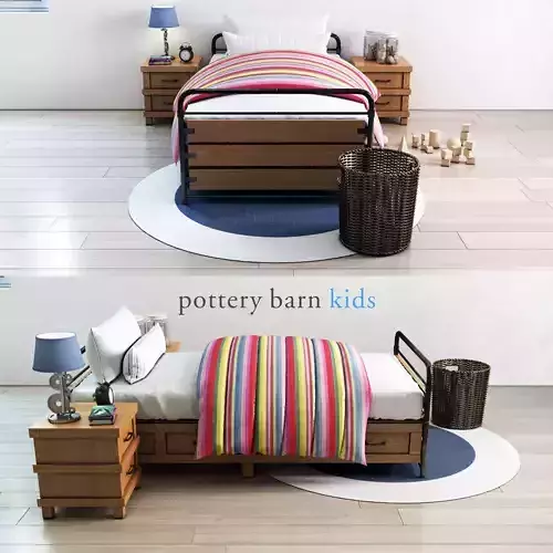 Pottery barn Owen Platform Storage Bed