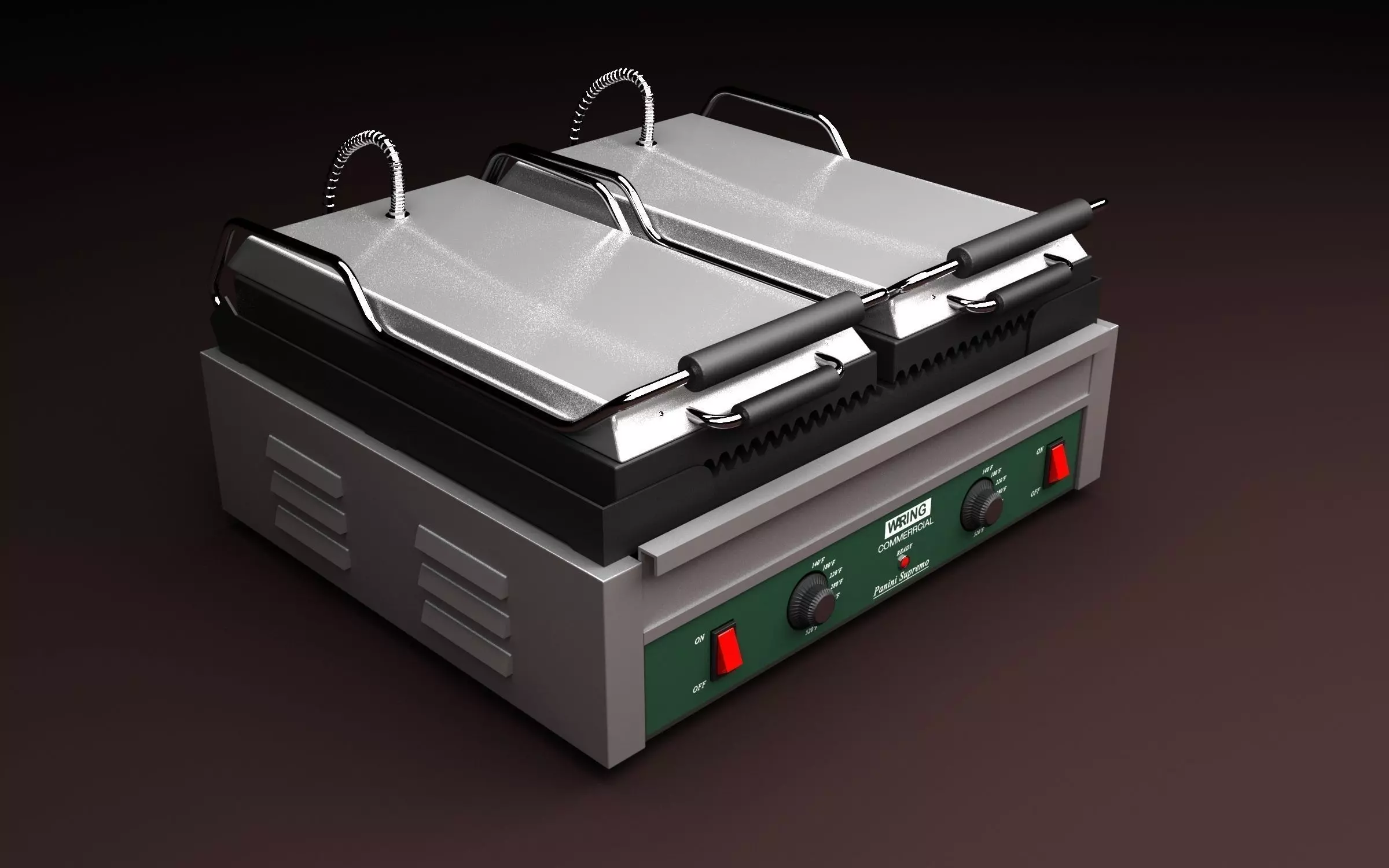 Italian-Style Panini Grills  3D model_0