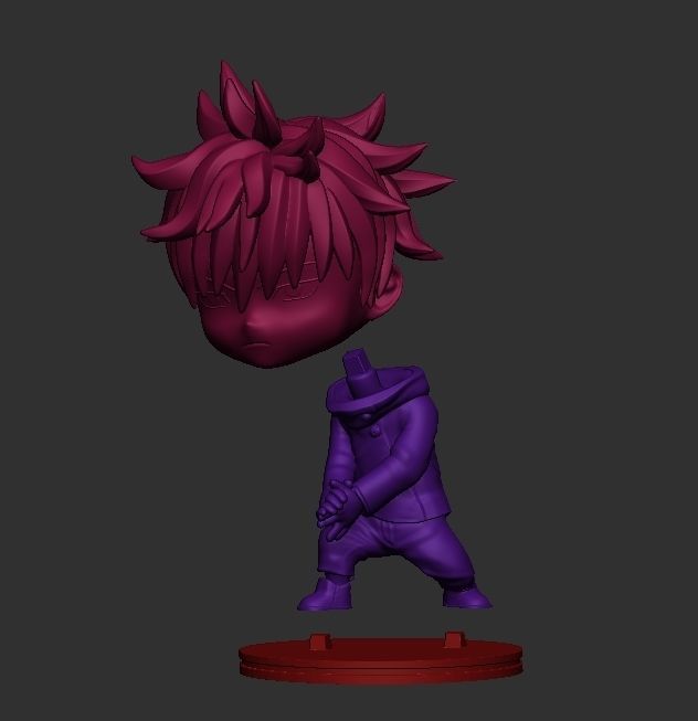 Megumi Fushiguro - Jujutsu Kaisen 3D print model_5