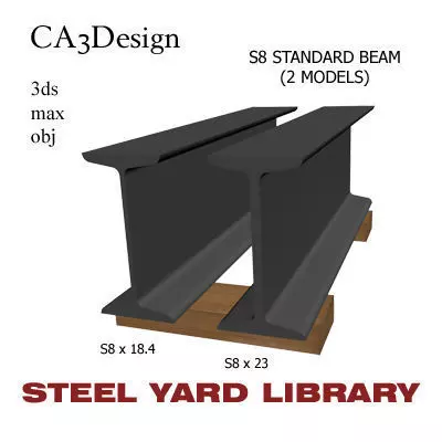 S8 Standard Beam  3D model_0
