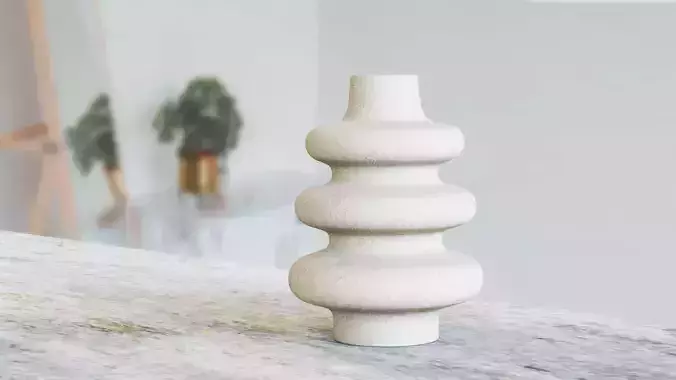 HM Home wavy vase 3D model