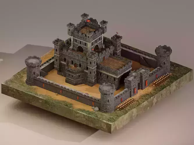Medieval Castle Level 10
