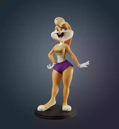 Lola Bunny 3D print model
