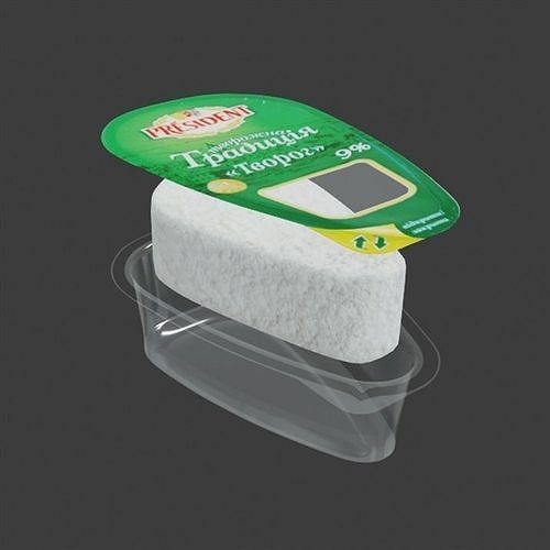 Farmers Cheese 1 3D model 5