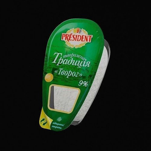 Farmers Cheese 1 3D model 3