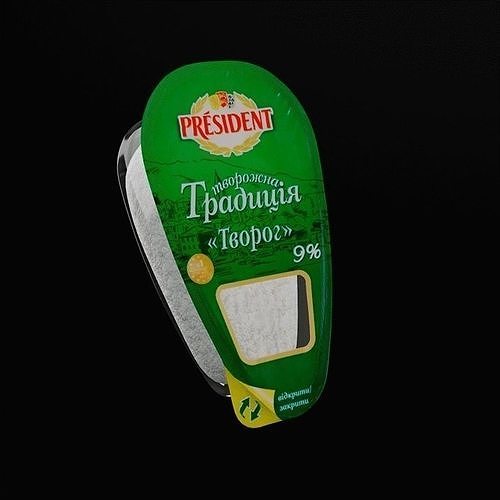 Farmers Cheese 1 3D model 2