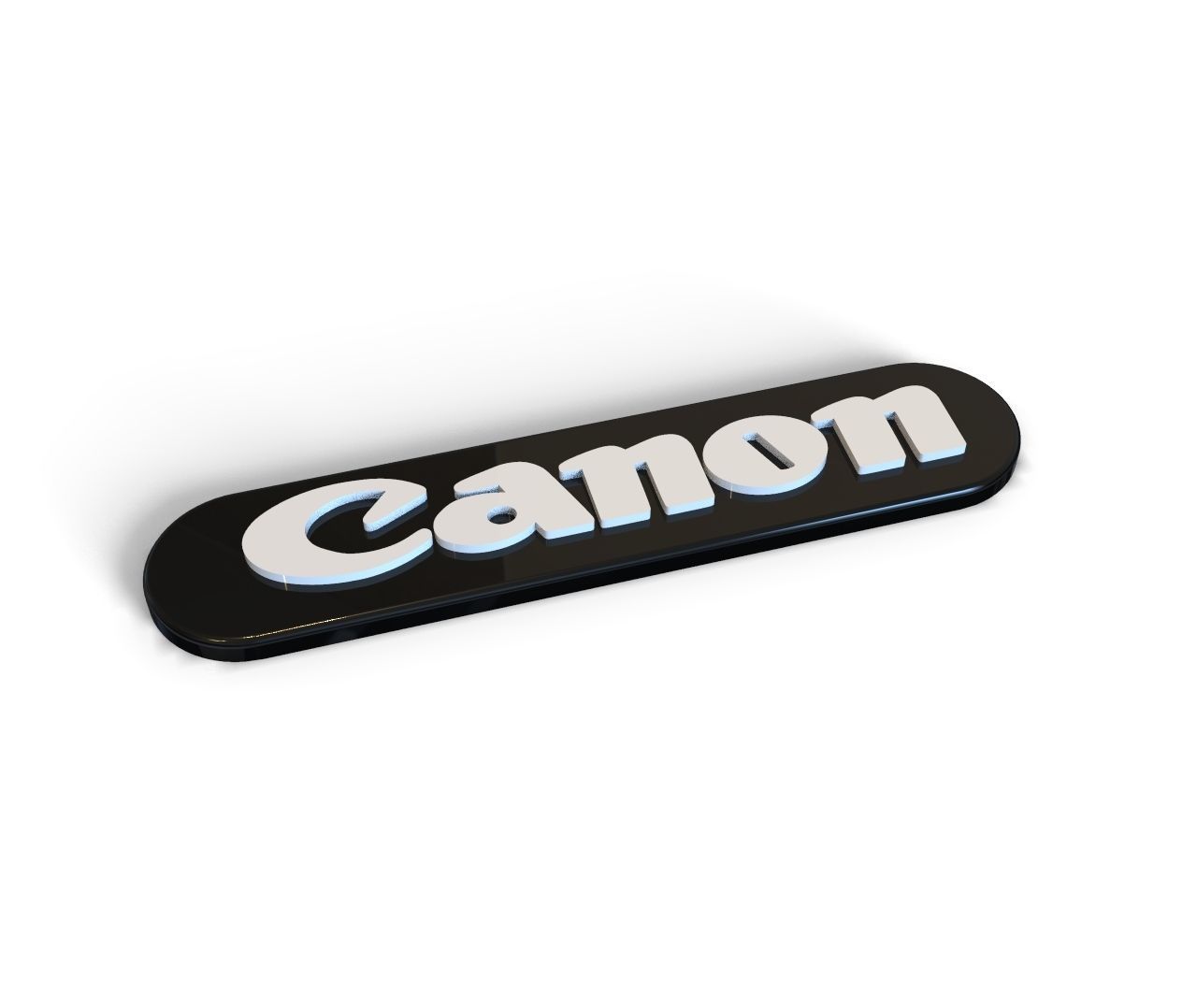 Canon sign 3D print model_1