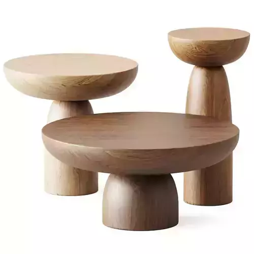 Wooden Coffee Tables Olo by Mogg