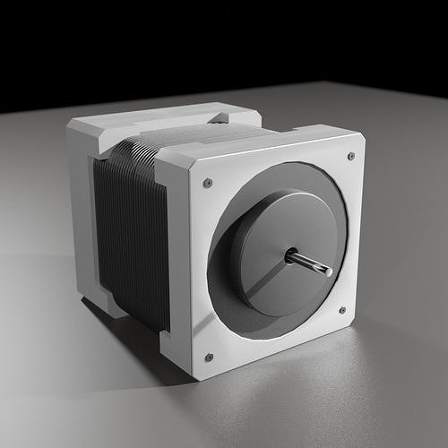 NEMA 17 Stepper Motor Model 3D model
