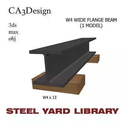 W4 Wide Flange Beam