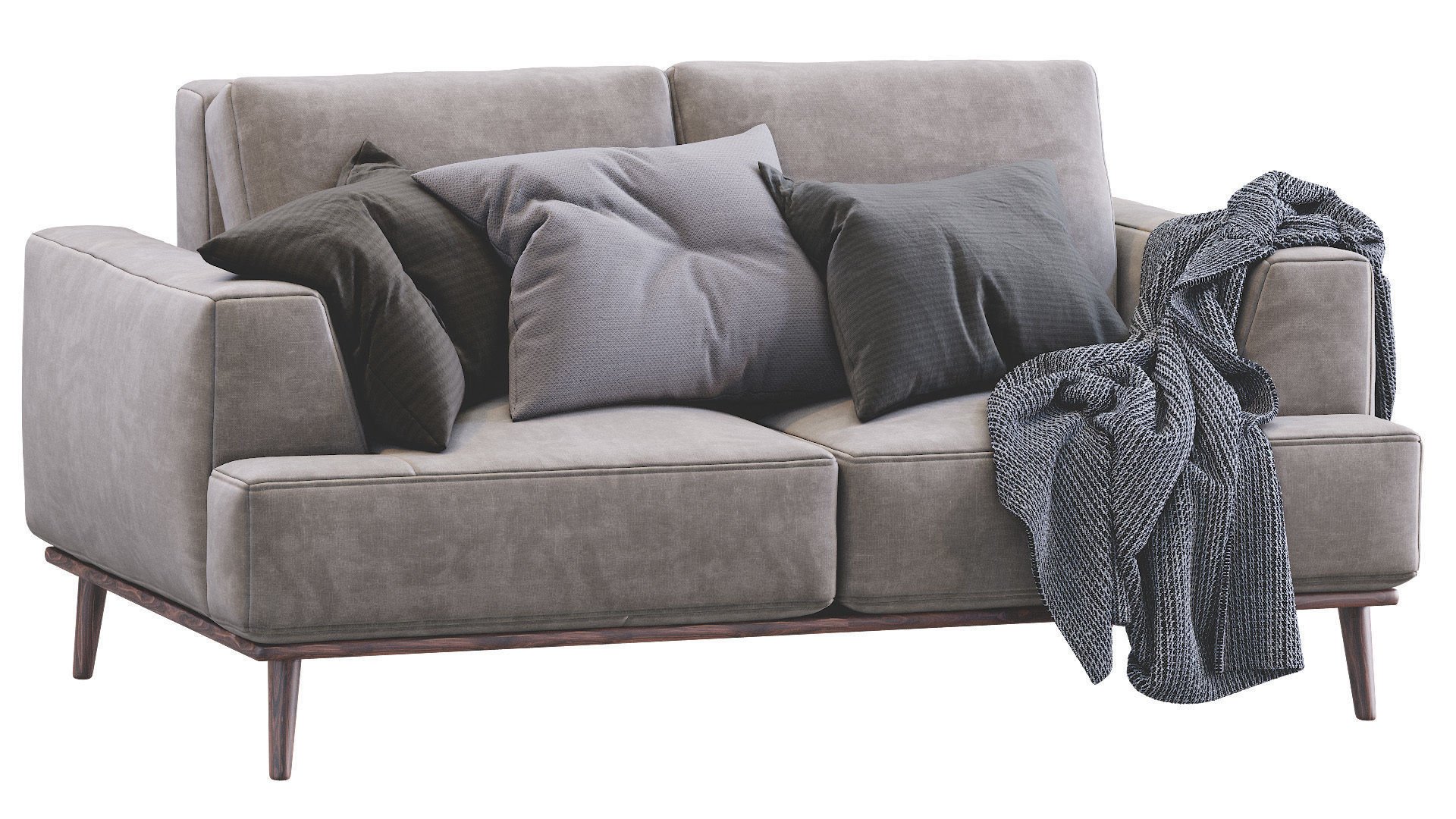 Modern Sofa 3D model_7