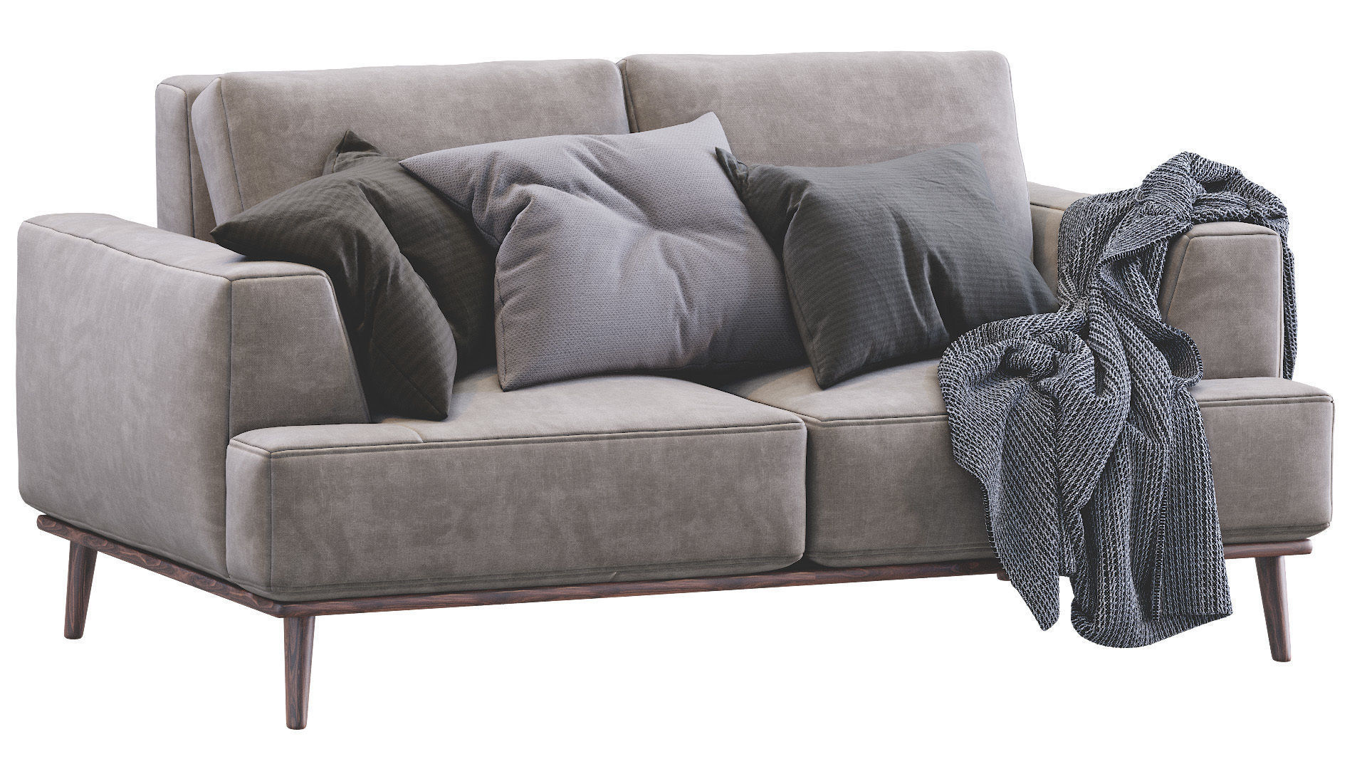 Modern Sofa 3D model_8