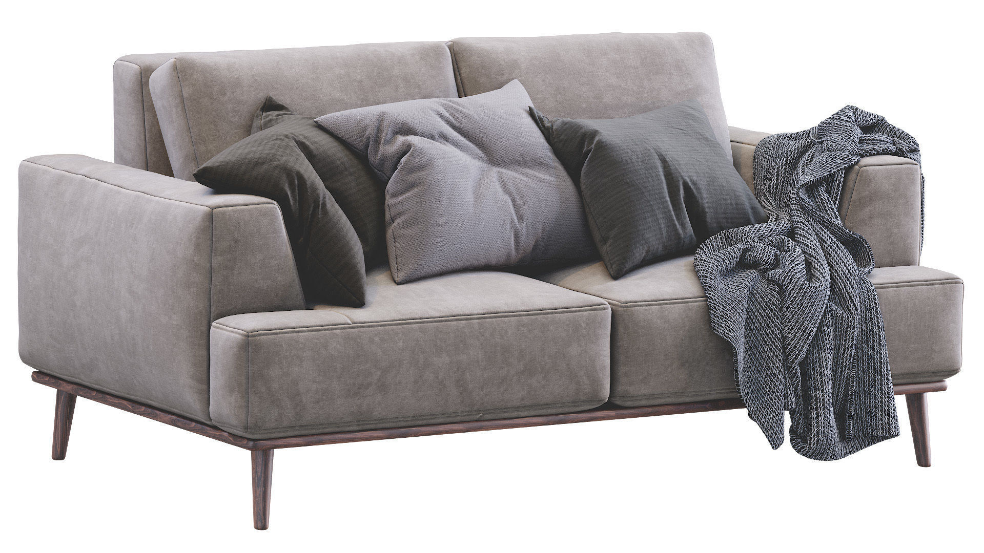 Modern Sofa 3D model_1