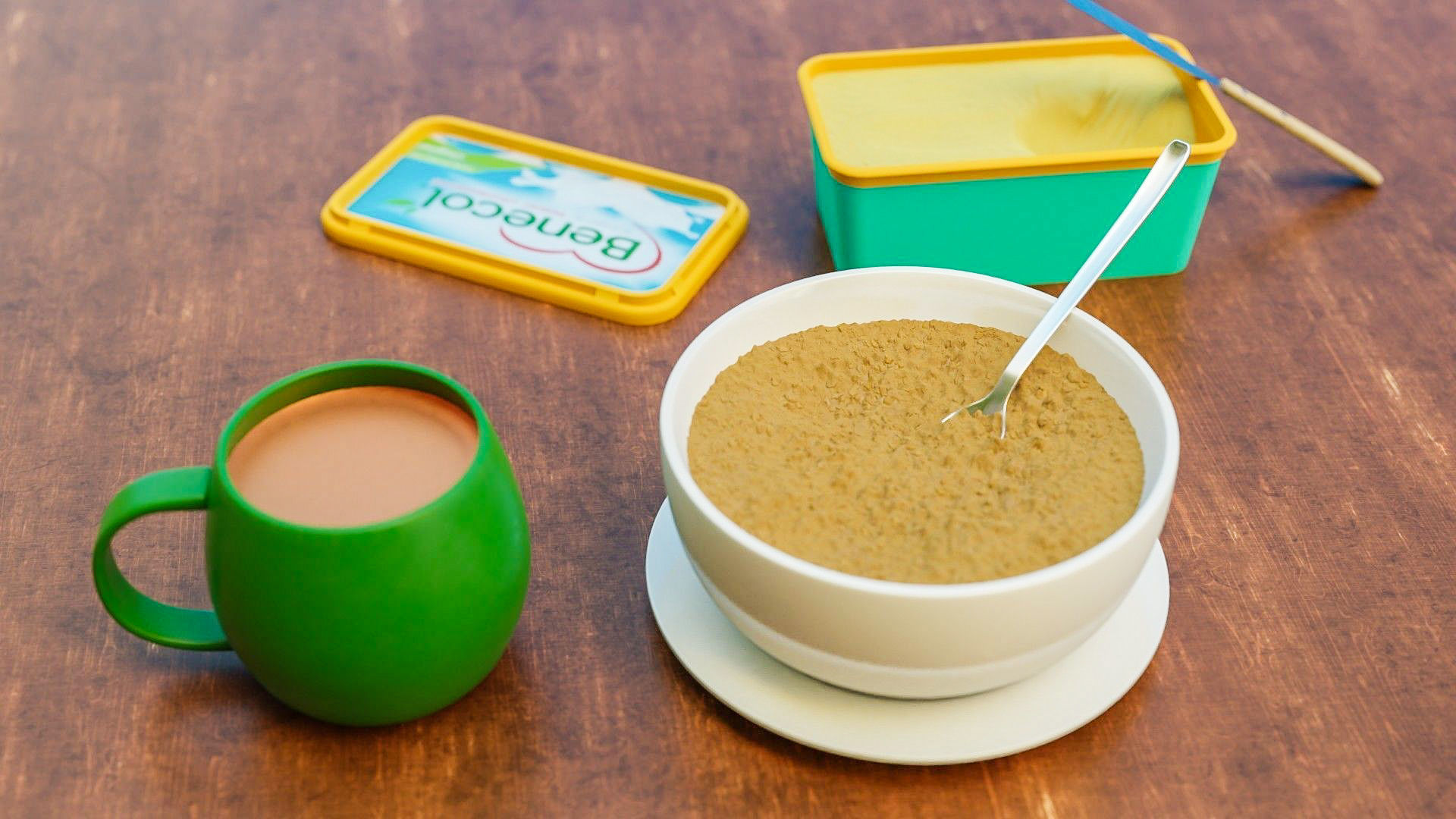 Breakfast Table 3D Model 3D model_3