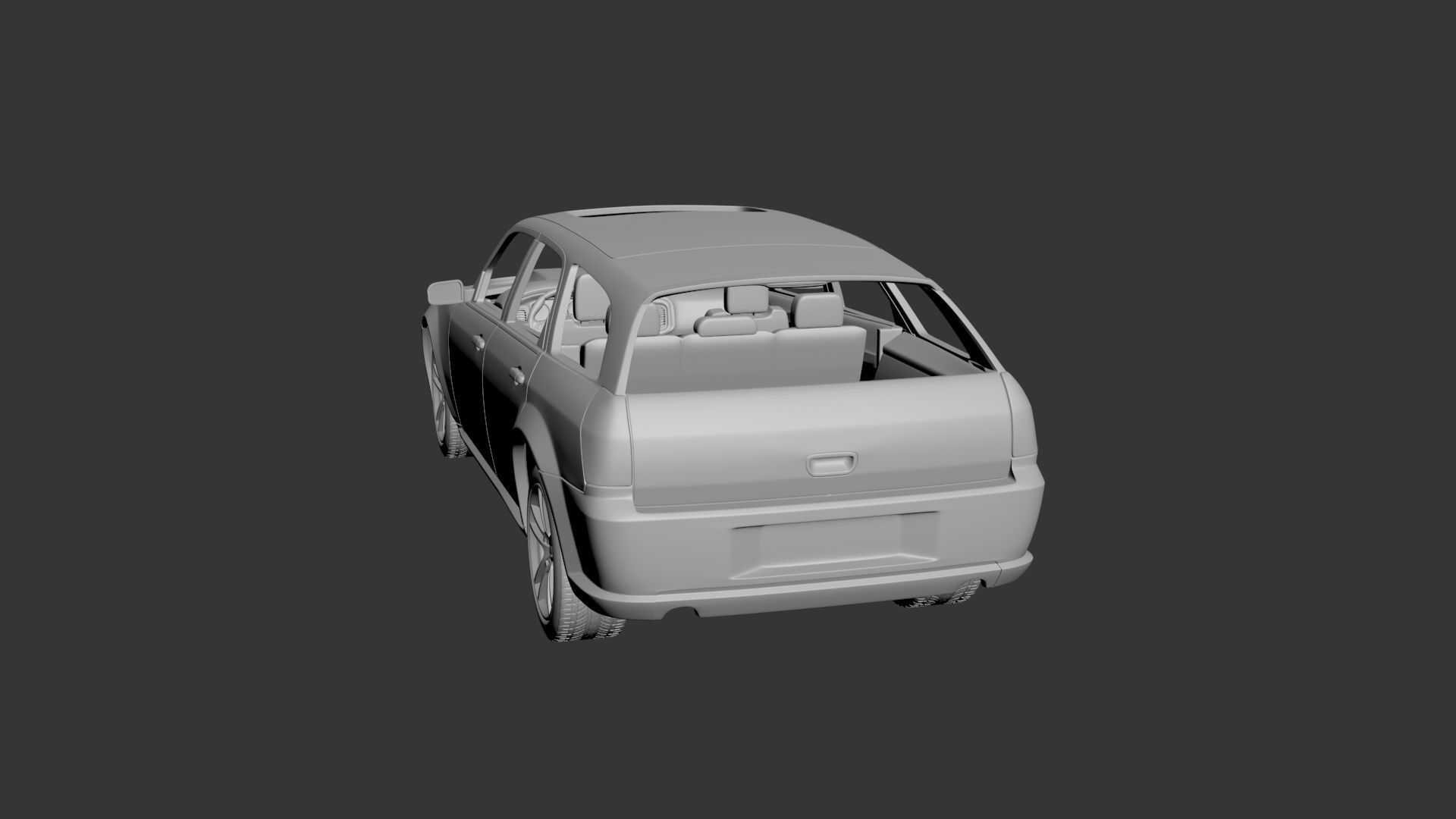 Dodge Charger Magnum 3D print model_3