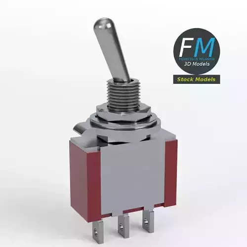 Switch toggle 3D model