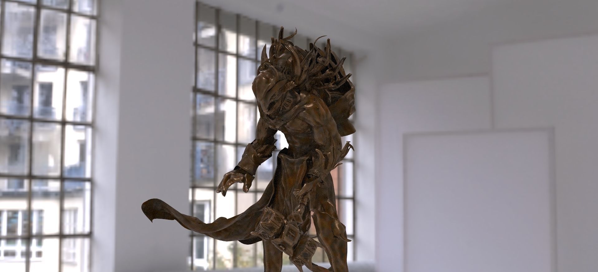 Alien Giant 3D model_2