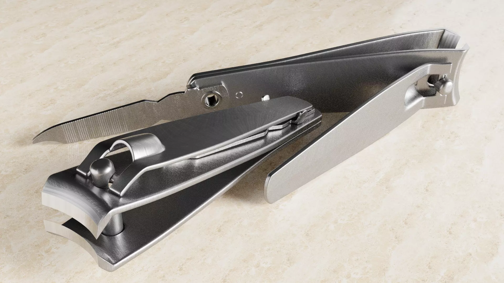 Nail Clippers - High Poly Free 3D model