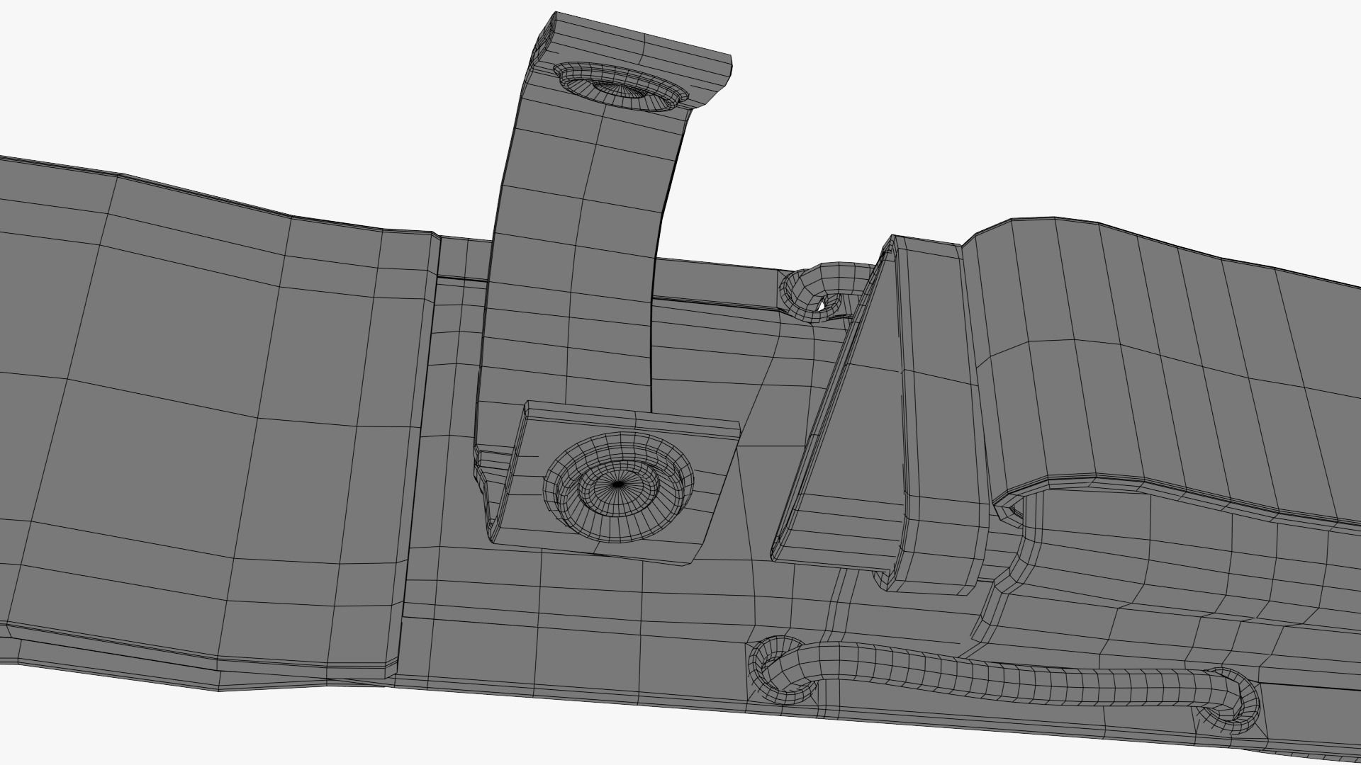 Schrade Extreme SCHF3 Survival Knife and Sheath 3D model_28