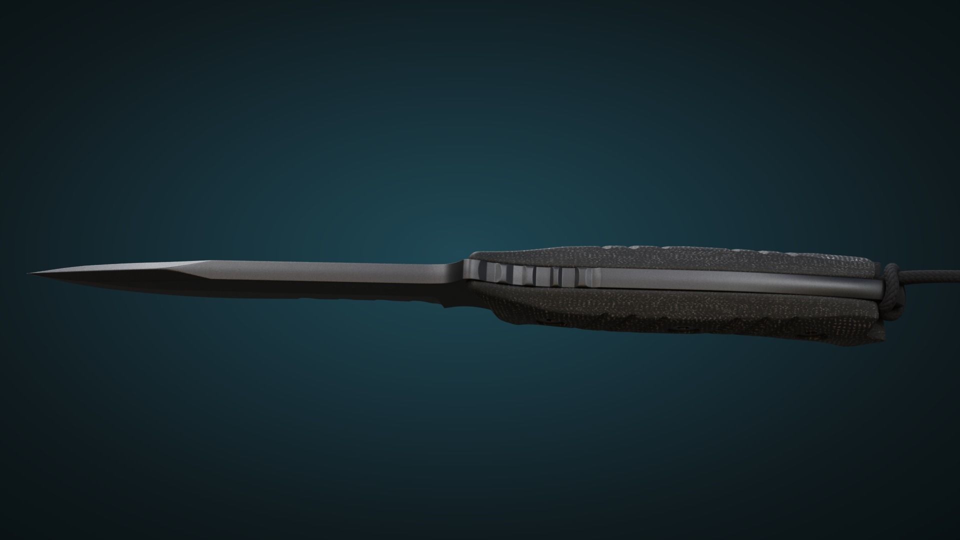 Schrade Extreme SCHF3 Survival Knife and Sheath 3D model_14