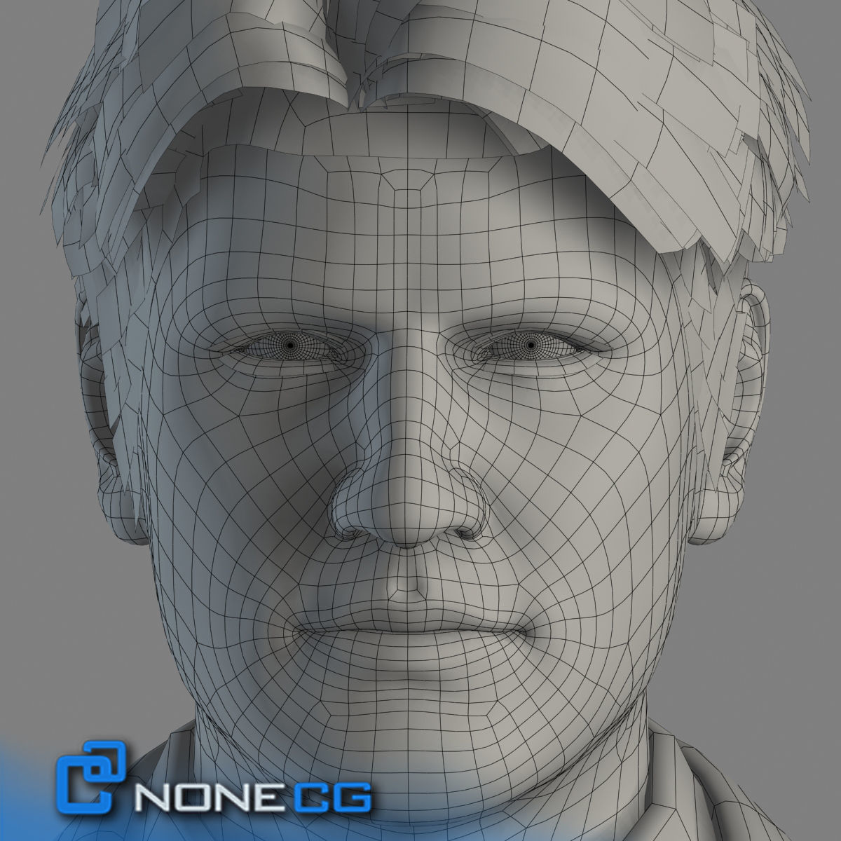 Pack - Adult Male and Female 3D model_26