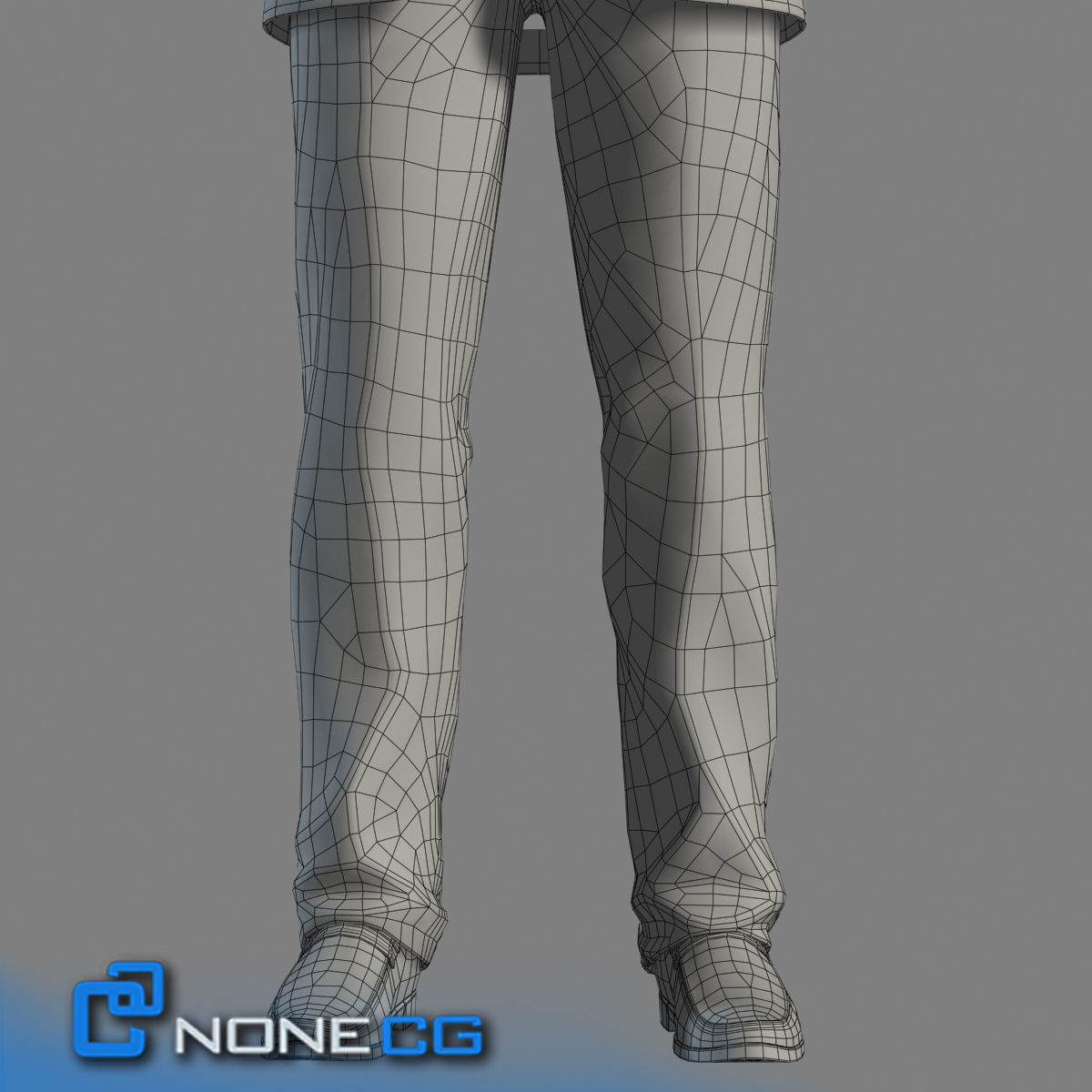 Pack - Adult Male and Female 3D model_27