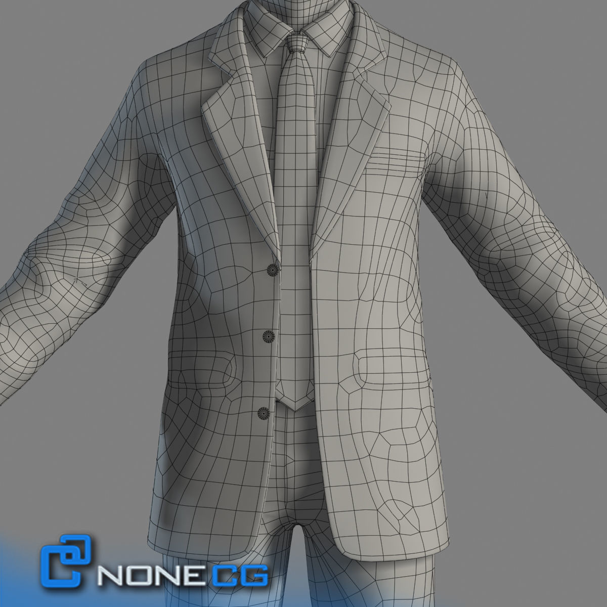 Pack - Adult Male and Female 3D model_25