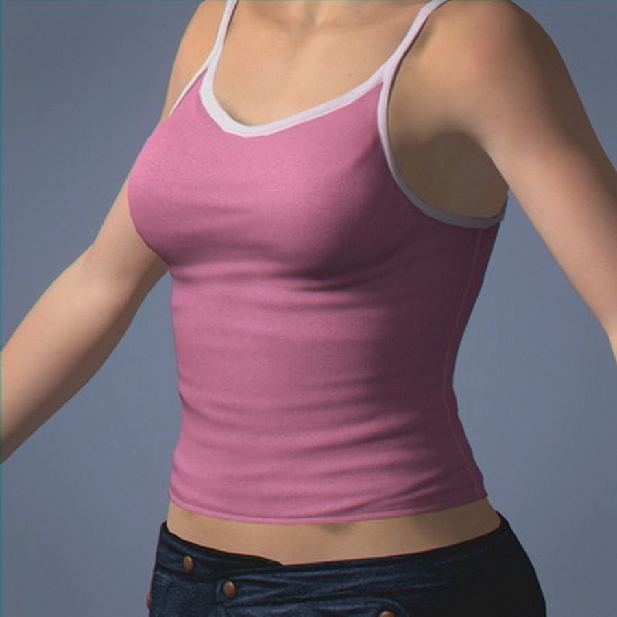 Pack - Adult Male and Female 3D model_40