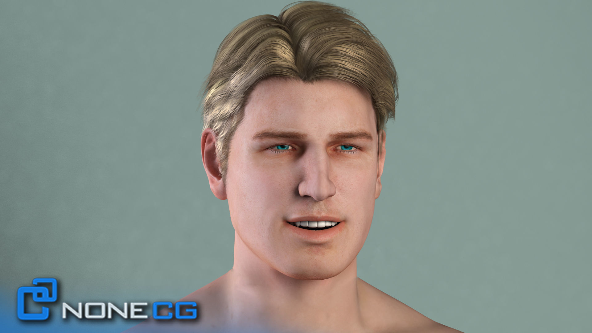 Pack - Adult Male and Female 3D model_1