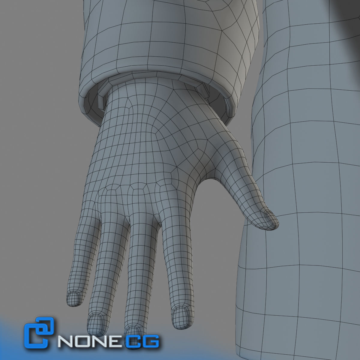 Pack - Adult Male and Female 3D model_28