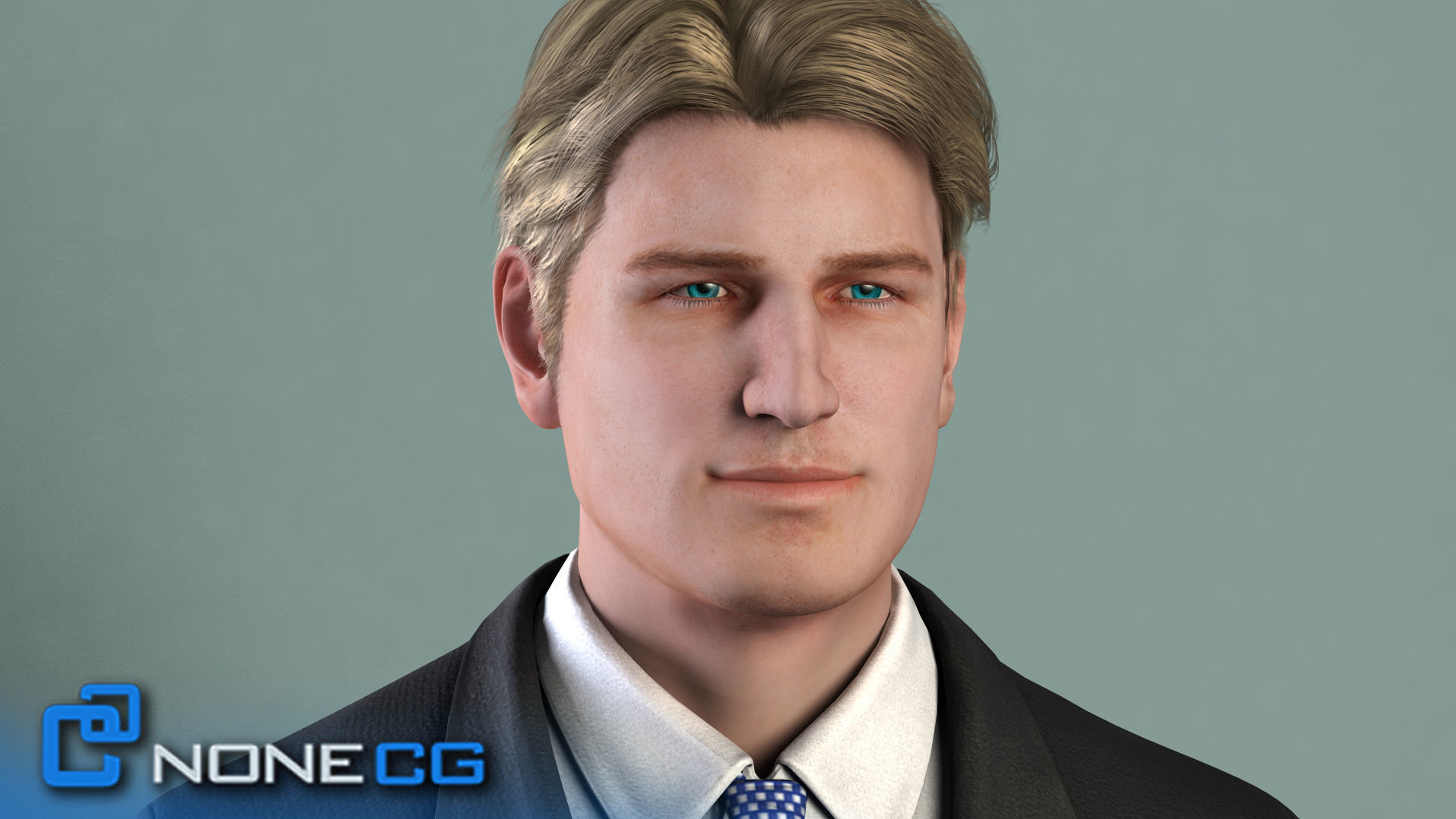 Pack - Adult Male and Female 3D model_3