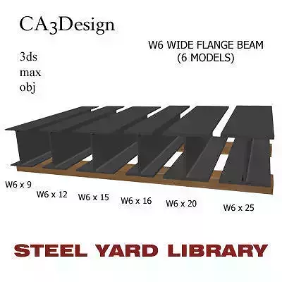 W6 Wide Flange Beam