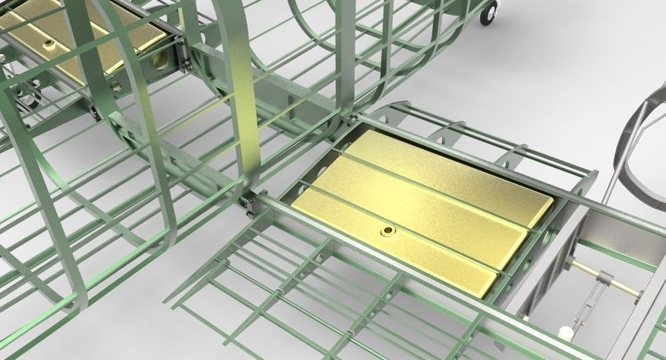 beechcraft king air b200 gt-structure 3D model_9