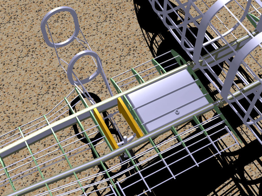 beechcraft king air b200 gt-structure 3D model_2