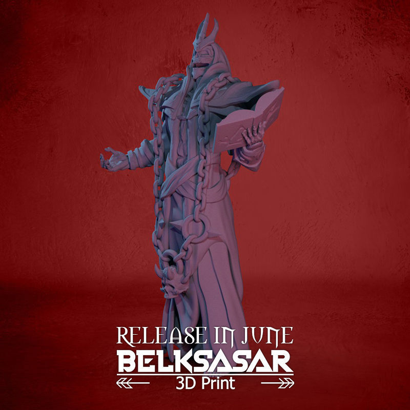 Belksasar the Slayer of gods 3D print model_1
