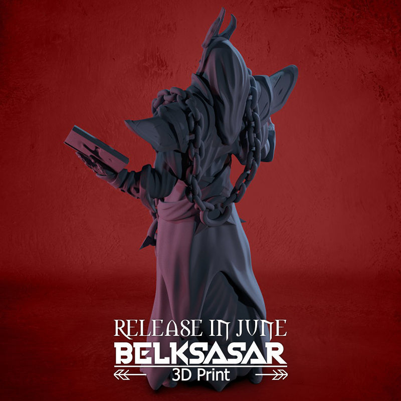 Belksasar the Slayer of gods 3D print model_16