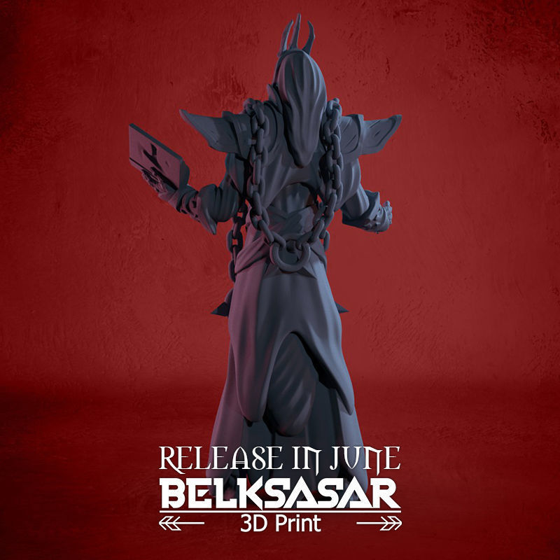 Belksasar the Slayer of gods 3D print model_4