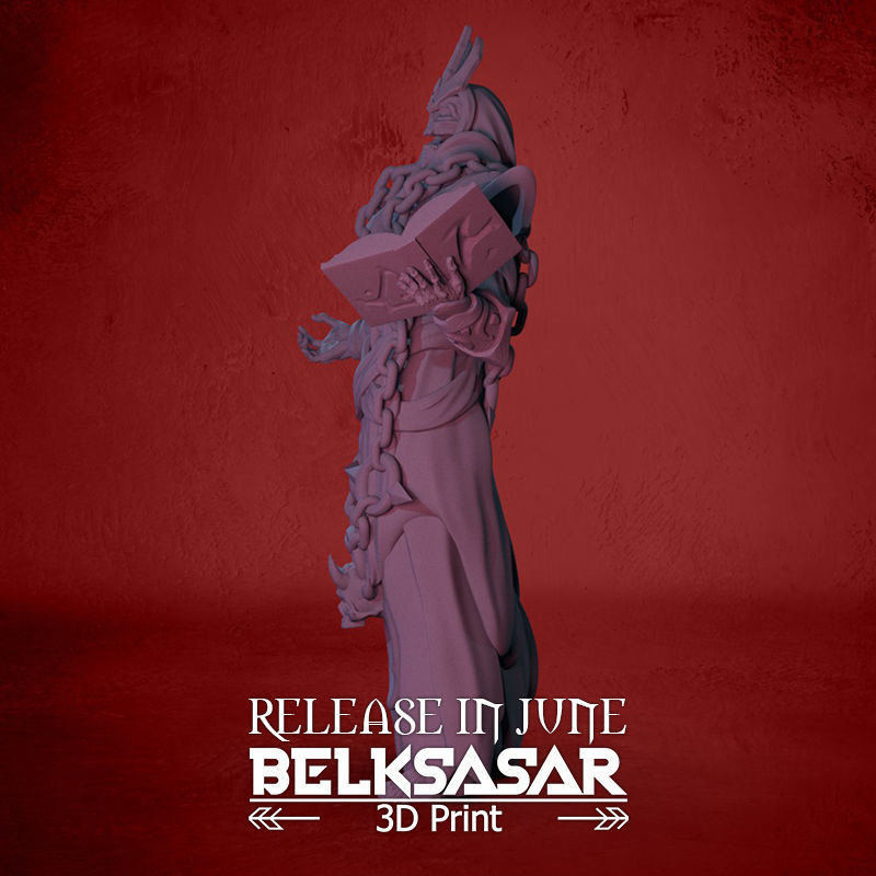 Belksasar the Slayer of gods 3D print model_2