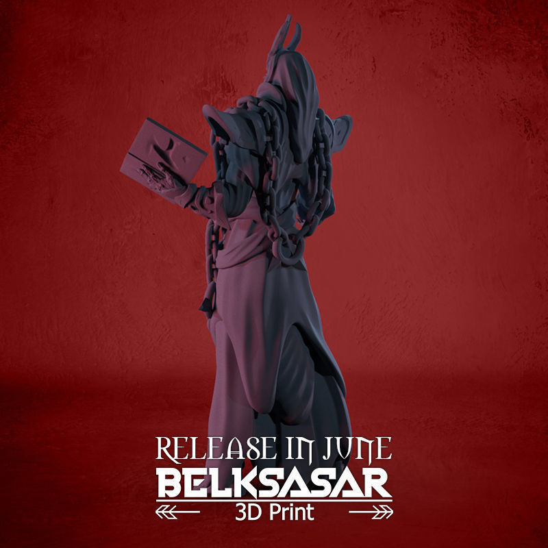Belksasar the Slayer of gods 3D print model_3