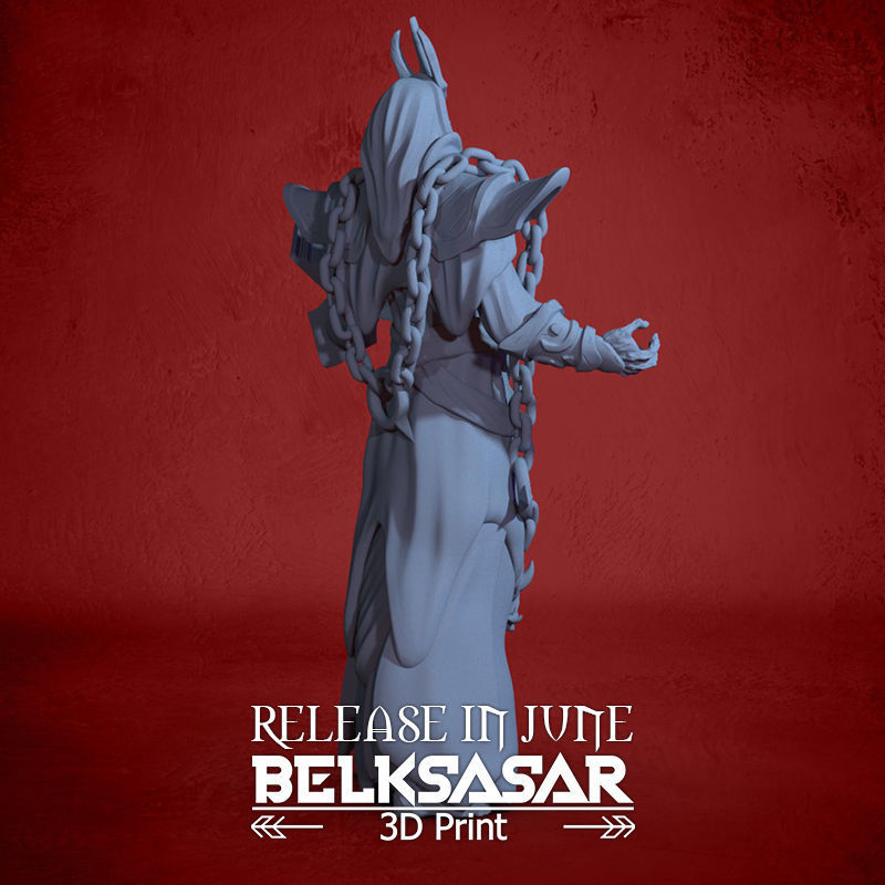 Belksasar the Slayer of gods 3D print model_5