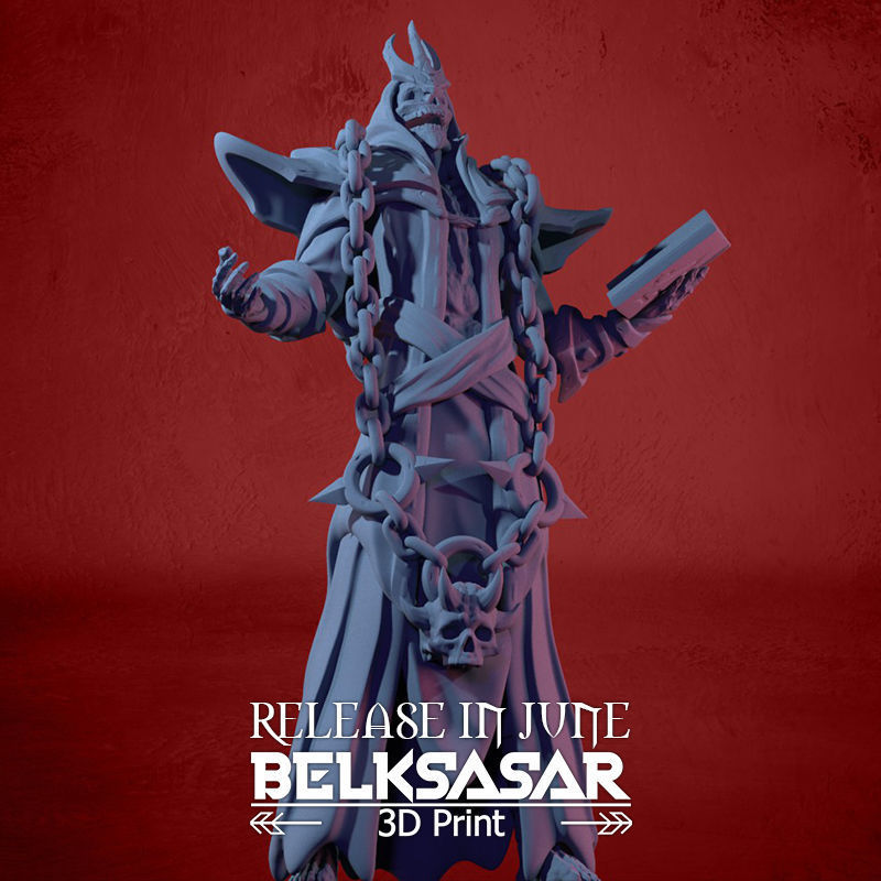 Belksasar the Slayer of gods 3D print model_17