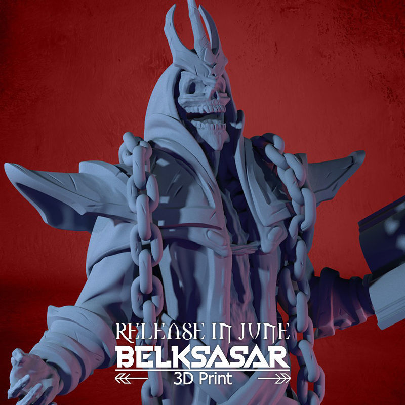 Belksasar the Slayer of gods 3D print model_8