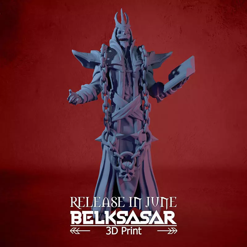 Belksasar the Slayer of gods 3D print model_0