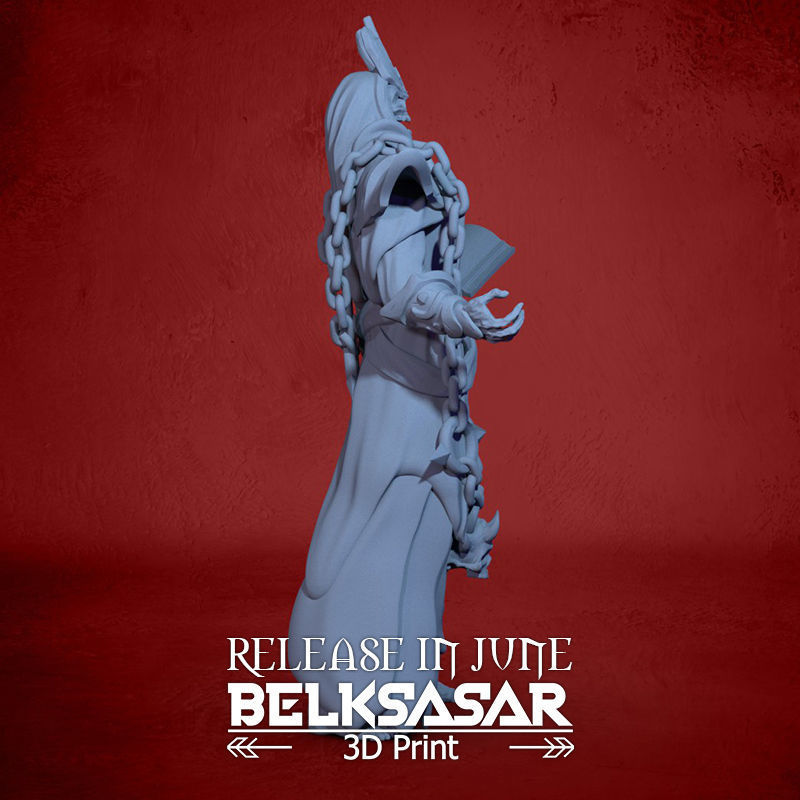 Belksasar the Slayer of gods 3D print model_6