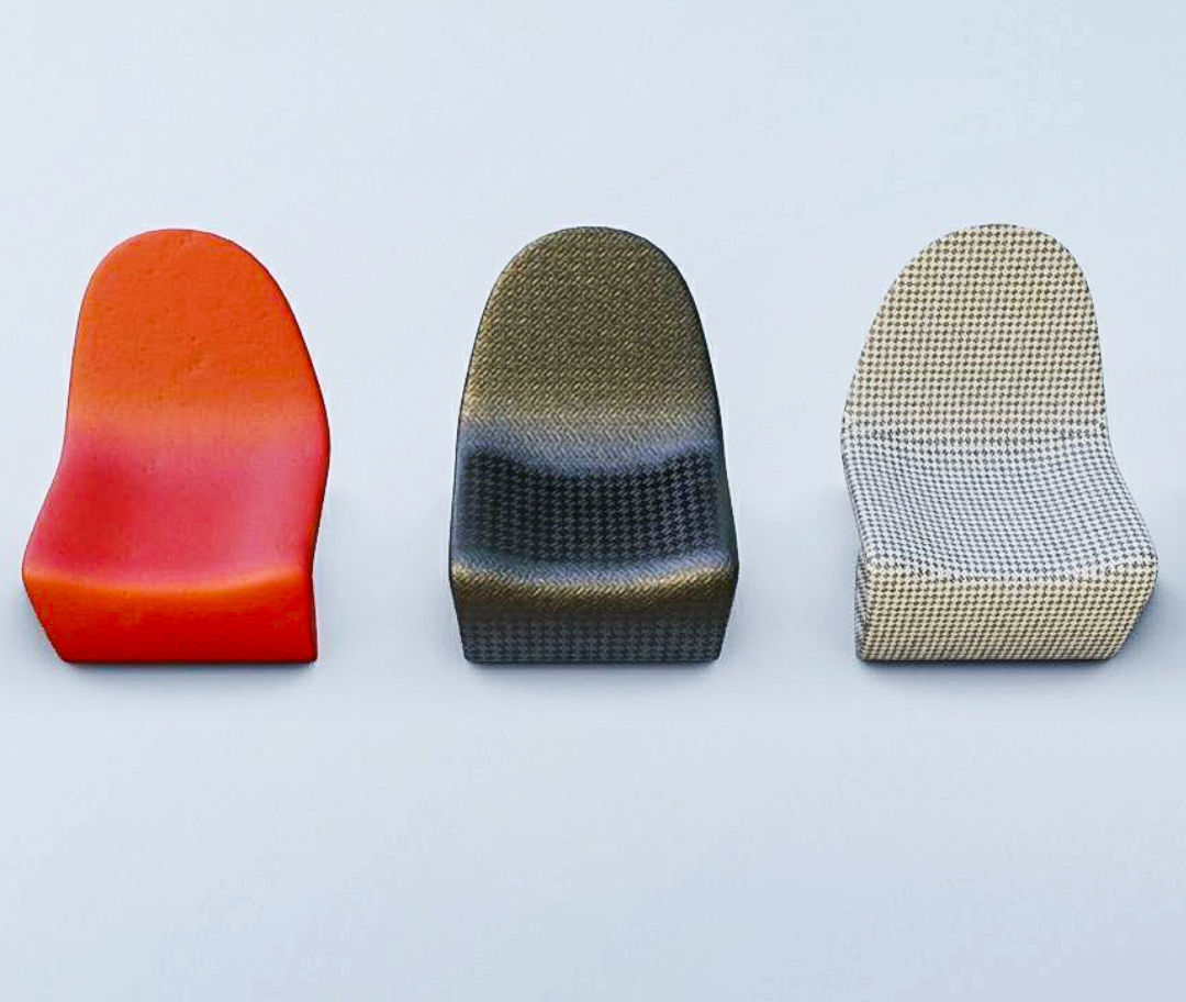 Funky Chair 3D Model Set Low-poly 3D model_8