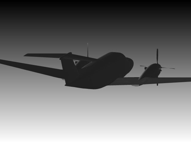 Beechcraft King Air B200 GT 3D model_9