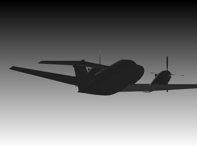 Beechcraft King Air B200 GT 3D model_8